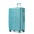 Miss Lulu London KSS2495 - Supercase 28 Zoll bőrönd  elegantem geometrischen minta  ABS+PC és TSA-zár  müheloses Reisen - kék