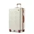 Miss Lulu London KSS2495 - Supercase 28 Zoll bőrönd  elegantem geometrischen minta  ABS+PC és TSA-zár  müheloses Reisen - Creme és barna