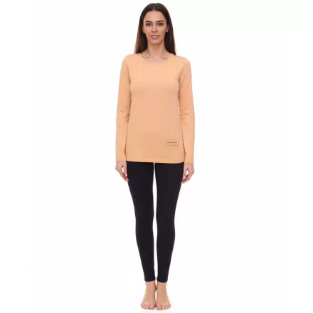 OTTO products hosszú-sleeved Ing sustainable női s pamut Ing 25824245 apricot Méret: 34