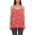 melrose Tussle női s kötött Top virágos spaghetti Top  bojt 76377235 narancssárga Méret: 38