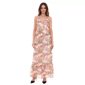   Aniston alkalmi női s maxi ruha  all-over print summer ruha 46746028 Colorful Méret: 42