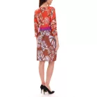 Aniston SELECTED női mini ruha, elegáns kerek nyakú ruha all-over mintával 15201545 színes Méret:38