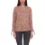 BOYSEN S női s print Ing  all-over print hosszú-sleeved blúz 39077013 szürke/narancssárga Méret: 36