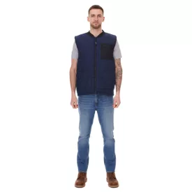   11 PROJECT PURlle férfi s puffer atléta  quilting outdoor atléta 20715253 ME 194024 sötét kék Méret: M