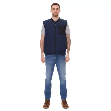 11 PROJECT PURlle férfi s puffer atléta  quilting outdoor atléta 20715253 ME 194024 sötét kék Méret: S