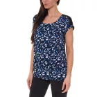 BOYSEN S női s Ing blúz, airy summer Ing  a simple vissza 96935859 kék Méret: 36