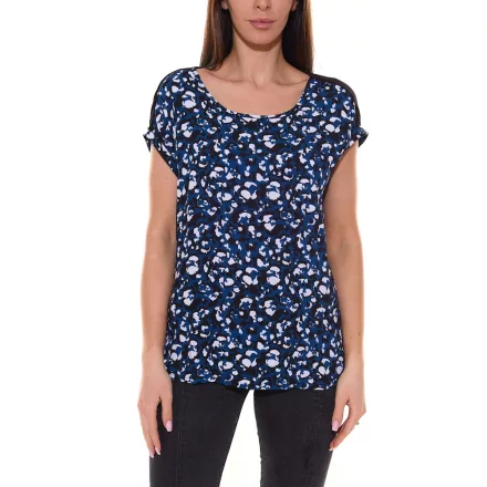 BOYSEN S női s Ing blúz, airy summer Ing  a simple vissza 96935859 kék Méret: 38