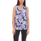 Aniston alkalmi női s blúz Top  virágos print in a tie-dye look 10019364 lila/zöld/fehér Méret: 38