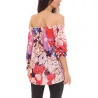 Aniston alkalmi női s summer blúz  all-over print, off-the-válltáska summer Ing 15622313 rózsaszín/piros Méret: 38