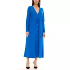 Aniston alkalmi női s summer ruha maxi ruha hosszú újj ruha 49417724 kék Méret: 36