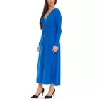 Aniston alkalmi női s summer ruha maxi ruha hosszú újj ruha 49417724 kék Méret: 36