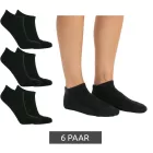 6 pár TASTIQ sneakercipő zokni, egyszerű pamutzokni díszdobozban, sportzokni fekete, szürke vagy fehér Méret:35_38