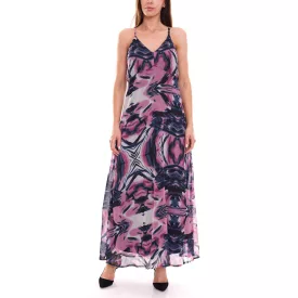   Aniston SELECTED női summer ruha maxi ruha  all-over print 62973444 lila/colorful Méret: 40