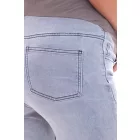 nine 9 months női pelenkázó Sort Rövidnadrág comfortable pregnancy Sort Rövidnadrág nadrág summer nadrág 75347701 kék/szürke Méret: 34