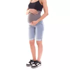nine 9 months női pelenkázó Sort Rövidnadrág comfortable pregnancy Sort Rövidnadrág nadrág summer nadrág 75347701 kék/szürke Méret: 40