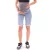 nine 9 months női pelenkázó Sort Rövidnadrág comfortable pregnancy Sort Rövidnadrág nadrág summer nadrág 75347701 kék/szürke Méret: 46