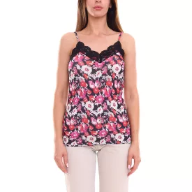   melrose női Top stílusos summer Ing  all-over virágos minta 91032254 piros/fekete Méret: 40