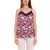 melrose női Top stílusos summer Ing  all-over virágos minta 91032254 piros/fekete Méret: 40