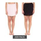 csomag of 2 BOYSEN'S női mini szoknya, trendi summer szoknya 10317509 fekete/fehér Méret: 38