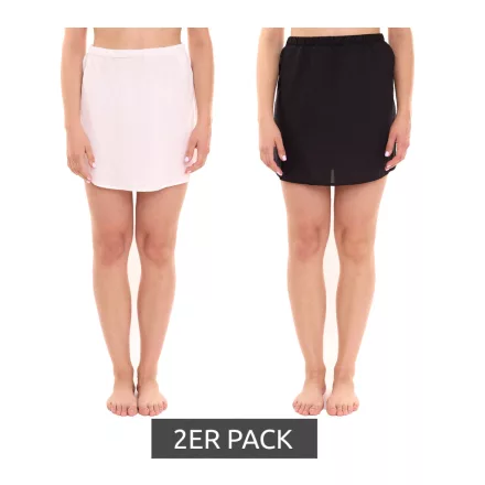 csomag of 2 BOYSEN'S női mini szoknya, trendi summer szoknya 10317509 fekete/fehér Méret: 40