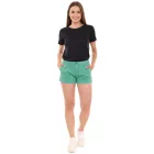 AjC női Hot nadrág  Creases Chino Sort Rövidnadrág  fix Turn-Up Summer Sort Rövidnadrág 83031904 zöld Méret: 34