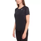 NIKE Dri-FIT Race női póló nadrág-sleeved fitness Ing airy sport Ing DD5927 010 fekete Méret: S