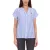 DELMAO női summer blúz csíkos nadrág-sleeved blúz summer Ing rózsaszín/fehér vagy kék/fehér Méret: 32_34