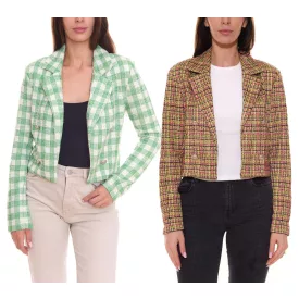   Aniston CASUALS női sporty elegáns nadrág blézer  dekoratív buttons zöld/színes vagy zöld/fehér Méret: 44