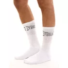 10 pár EVERLAST férfi sport Zokni  pamut tartalom, női Zokni, hosszú Zokni, OEKO-TEX Standard EVL1TENX, fehér vagy fekete Méret: 39_42