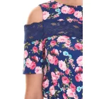 melrose overáll attractive női overalls in a virágos minta 25315223 kék/multicolored Méret: 40