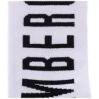 2 pár BIKKEMBERGS férfi tennis Zokni  márka lettering pamut Zokni BK013 fehér/fekete Méret: 39_42
