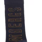 3 pár BIKKEMBERGS férfi tennis Zokni  márka lettering, pamut Zokni, fehér/fekete/szürke/kék Méret: 39_42