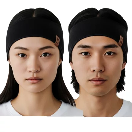 POEDERBAAS garbó headband sport kiegészítő sport equipment HB01 fekete Méret: N