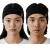 POEDERBAAS garbó headband sport kiegészítő sport equipment HB01 fekete Méret: N