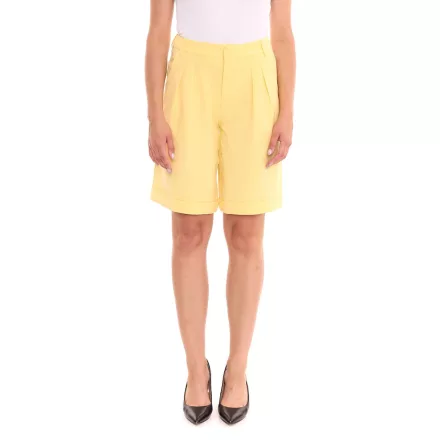 AjC női Öltöny Sort Rövidnadrág, elegáns Sort Rövidnadrág, divat bermuda rövidnadrág wide leg 49801848 sárga Méret: 32