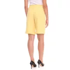 AjC női Öltöny Sort Rövidnadrág, elegáns Sort Rövidnadrág, divat bermuda rövidnadrág wide leg 49801848 sárga Méret: 36