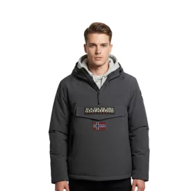   NAPAPIJRI Rainforest víz-repellent anorak dzseki kabát Kabát winter dzseki kabát Kabát NP0A4GMCH981 szürke Méret: XXL