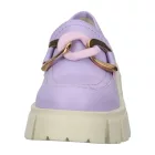 LAZAMANI női ódi bőr alacsony Cipő  két tónusú link Lánc on instep emelvény slipper 55.082 lila Méret: 40