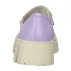 LAZAMANI női ódi bőr alacsony Cipő  két tónusú link Lánc on instep emelvény slipper 55.082 lila Méret: 40