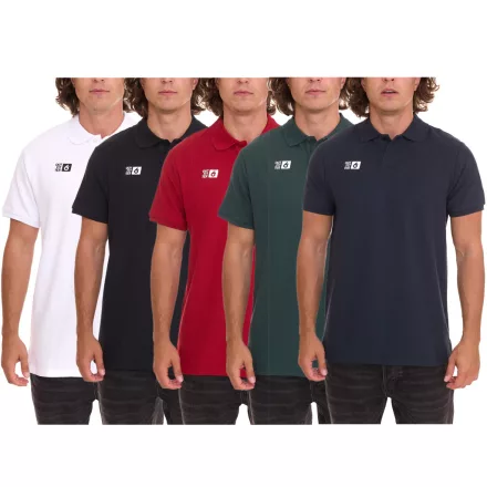 Outfitter OCEAN FABRICS férfi polo Ing comfortable polo Ing summer Ing 1049 fehér, piros, fekete, zöld vagy sötét kék Méret: S