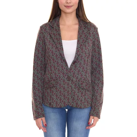 Aniston CASUALS női blézer nadrág dzseki kabát Kabát  buttons 56919808 zöld/barna Méret: 38