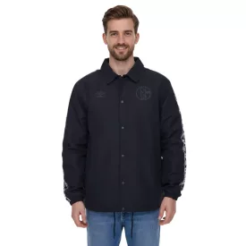   umbro FC Schalke férfi transitional dzseki kabát Kabát, everyday dzseki kabát Kabát  Kent nyaklánc UMJM0436 060 fekete Méret: S