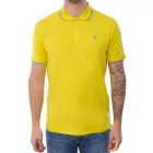 U.S. POLO ASSN. férfi polo Ing, alap Ing, pamut Ing, nadrág-sleeved Ing, 197 63899 52520 115 sárga/világos kék Méret: L