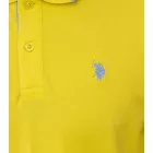 U.S. POLO ASSN. férfi polo Ing, alap Ing, pamut Ing, nadrág-sleeved Ing, 197 63899 52520 115 sárga/világos kék Méret: L