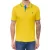 U.S. POLO ASSN. férfi polo Ing, alap Ing, pamut Ing, nadrág-sleeved Ing, 197 68163 52520 112 sárga/sötét kék Méret: M