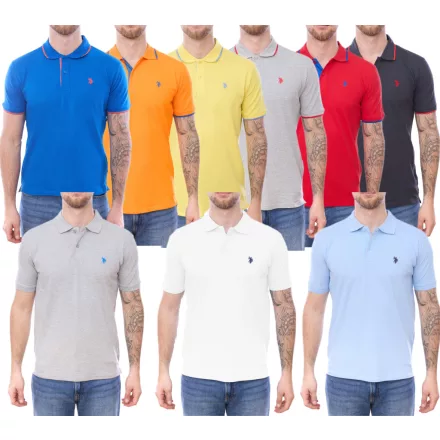 U.S. Polo Assn. férfi polo Ing alap Ing pamut Ing nadrág-sleeved Ing in different models és colors Méret: M