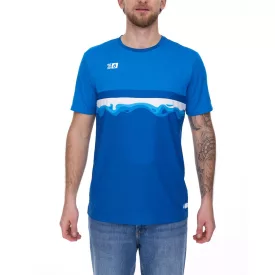   Outfitter OCEAN FABRICS TAHI férfi sustainable training Ing  mesh inserts fitness Ing rövid ujjú Ing OUT-M-1021-OTW-41 kék Méret: M