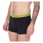 csomag of 2 Kappa férfi boxeralsó Sort Rövidnadrág  márka lettering és logo underpants 351K1JW ADO fekete/lime Méret: M