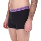 csomag of 2 Kappa férfi boxeralsó Sort Rövidnadrág  márka lettering és logo underpants 351K1JW ADM fekete/lila Méret: XL