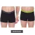 csomag of 2 Kappa férfi boxeralsó Sort Rövidnadrág  márka lettering és logo underpants 351K1JW fekete/lime vagy fekete/violet Méret: M